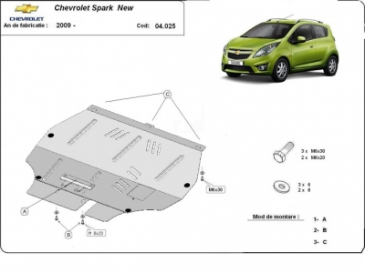 Scut motor Chevrolet Spark New